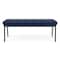 Lesro Newport 2 Seat Bench, 45 in W 21 in L 18.5 in H NP2001 - alternate 1